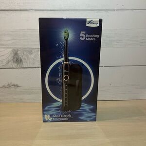 Black Sonic Electric Toothbrush